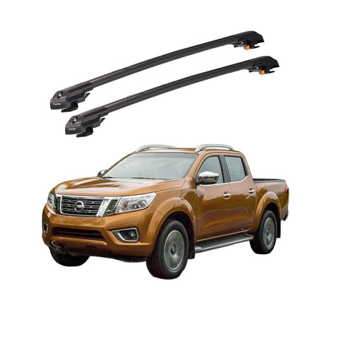 NISSAN NAVARA 2015 et modèles ultérieurs TRX1 Thunder Carrier Barres transversales pour galerie de toit de voiture, 2 barres
