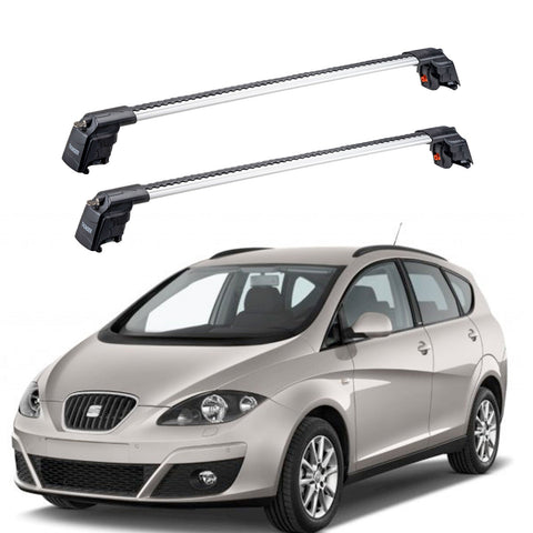 SEAT ALTEA XL 2006-2015 TRX2 Thunder Carrier Barres transversales pour galerie de toit 2 barres