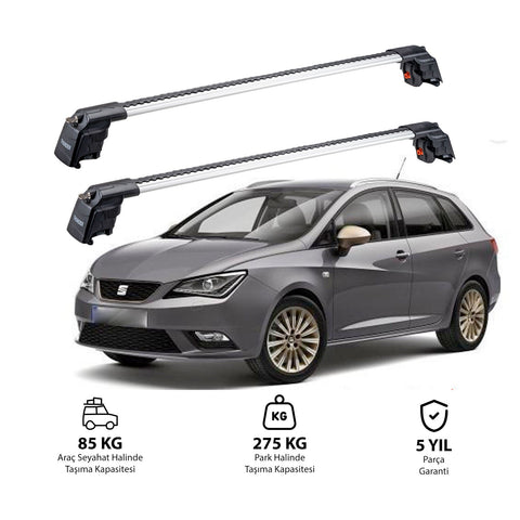 SEAT IBIZA ST 2010-2017 TRX2 Thunder Carrier Barres transversales pour galerie de toit 2 barres