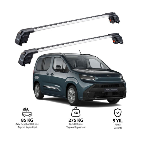 TOYOTA PROACE CITY 2024  et modèles ultérieurs TRX2 Thunder Carrier Kilitli Thunder Carrier