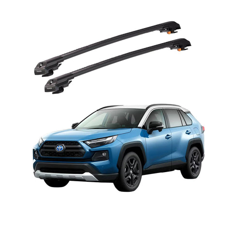 TOYOTA RAV4 2019 et modèles ultérieurs TRX1 Thunder Carrier Barres transversales pour galerie de toit de voiture, 2 barres
