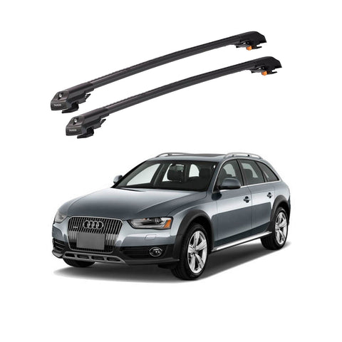 AUDI A4 ALLROAD 2008-2015 TRX1 Thunder Carrier Barres transversales pour galerie de toit de voiture, 2 barres