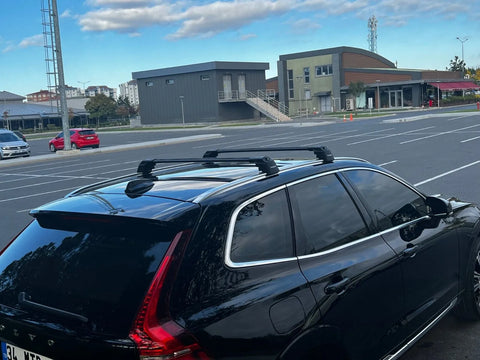 VOLVO XC60 2008-2015 TRX2 Thunder Carrier Barres transversales pour galerie de toit 2 barres