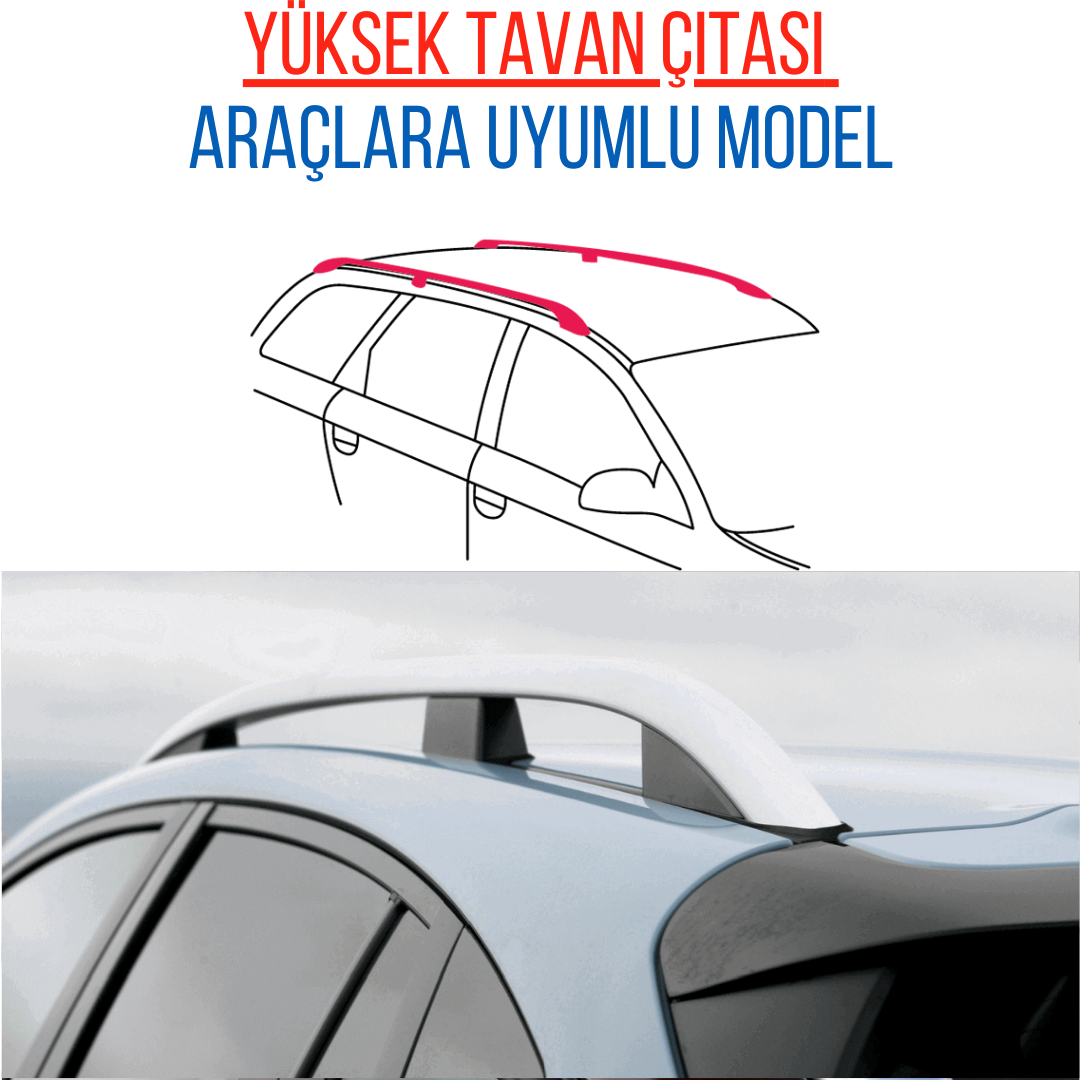 BMW 5 SERİSİ TOURING 1996-2003 TRX1 Thunder Carrier Barres transversales pour galerie de toit de voiture, 2 barres